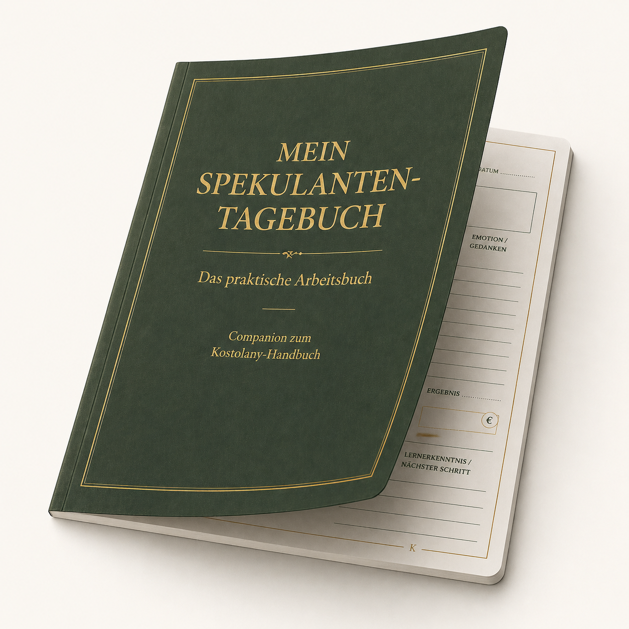 Mein Spekulanten-Tagebuch — Arbeitsbuch